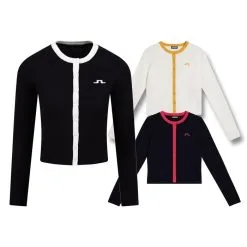 J.Lindeberg Freda Knitted Cardigan Golf Sweater 2023 Women